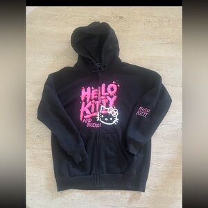 Hello Kitty Black Hoodie really rare